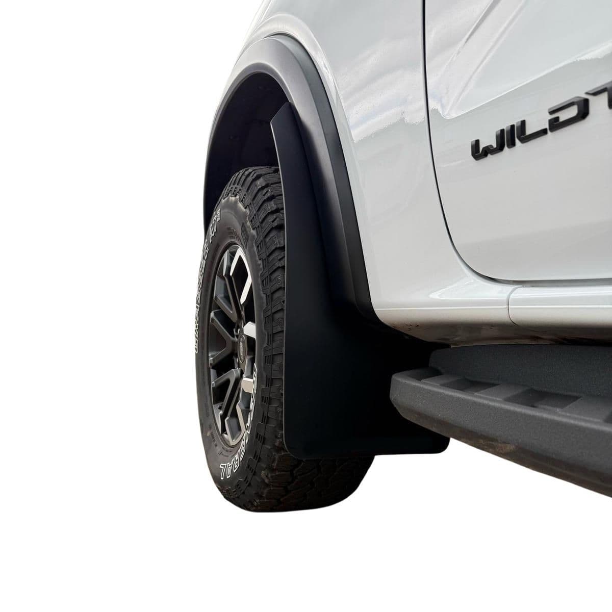 Fudu Ranger Extended Arch Mud Flaps to fit FORD RANGER Wildtrak X & Tremor ONLY 20 ...