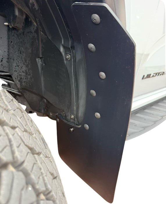 Extended Arch Mud Flaps to fit FORD RANGER Wildtrak X & Tremor ONLY 2023+ BLACK