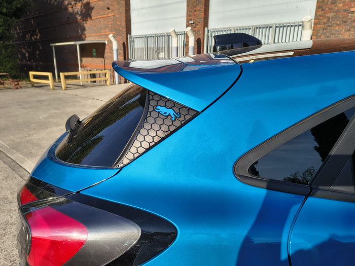 Ford Puma MK2 (ST & ST Line) Rear Window Side Cover (Hex Design)