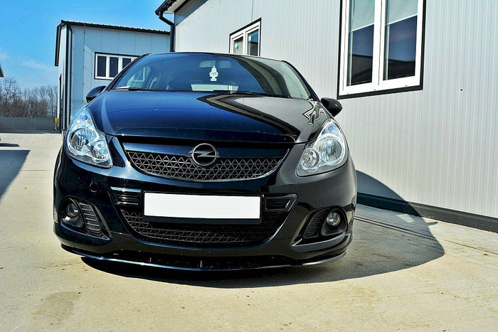 Maxton Design - FRONT SPLITTER OPEL CORSA D (FOR OPC / VXR)