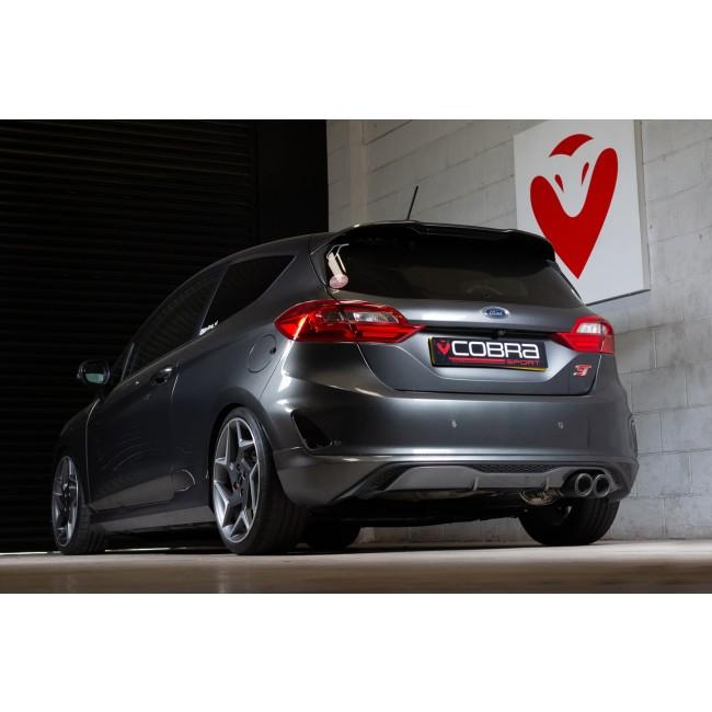 Cobra Exhausts - Ford Fiesta (Mk8.5) (2022-24) ST Cat Back Valved Performance Exhaust | Car Enhancements UK