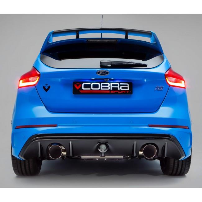 Ford Focus RS (MK3) Venom Box Delete Race Cat Back Performance Exhaust – Cobra Sport