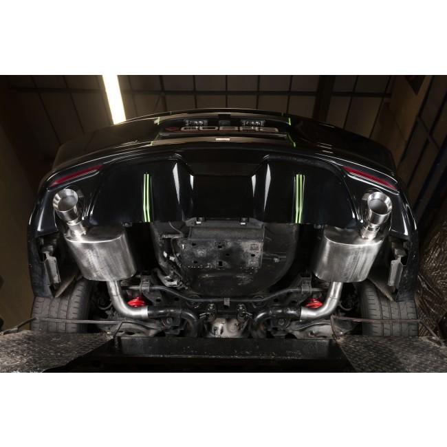 Cobra Exhausts - Ford Mustang 5.0 V8 GT Convertible (2015-18) 2.5" Axle Back Performance Exhaust | Car Enhancements UK