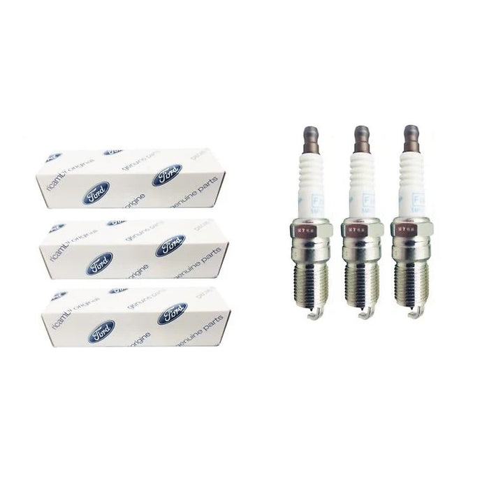 Ford Fiesta 1.0 EcoBoost Mk7 Spark Plugs (X3) - Ford OEM