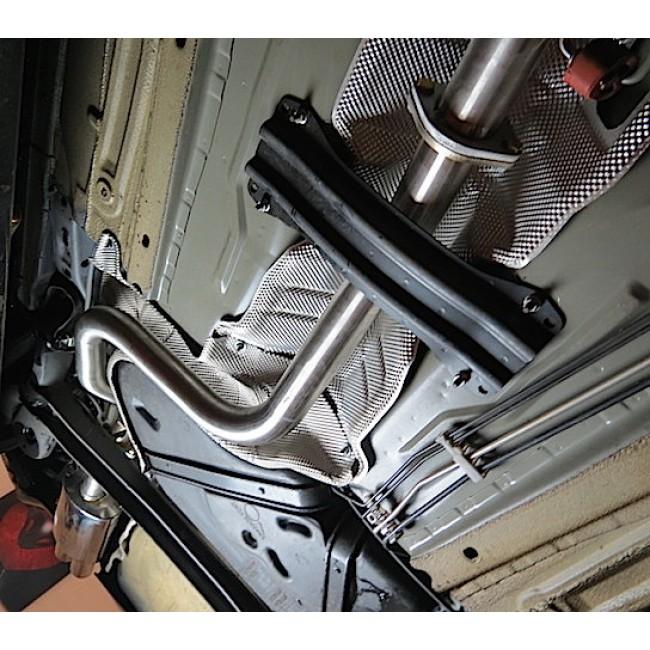 Cobra Exhausts - Ford Fiesta (Mk7) ST 180/200 (2.5") Cat Back Performance Exhaust | Car Enhancements UK