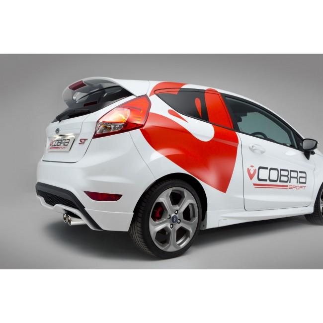 Cobra Exhausts - Ford Fiesta (Mk7) ST 180/200 (2.5") Cat Back Performance Exhaust | Car Enhancements UK