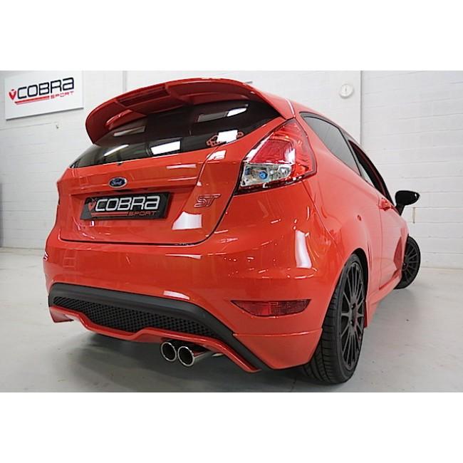 Cobra Exhausts - Ford Fiesta (Mk7) ST 180/200 (2.5") Cat Back Performance Exhaust | Car Enhancements UK