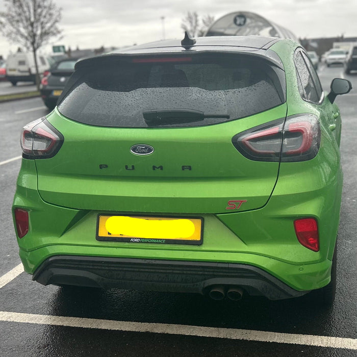 Ford Performance Number Plate Surrounds – Multi-Colour Logo | Sold as a Pair