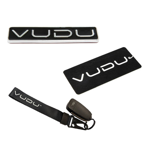 Add a VUDU Badge, Lanyard & Air Freshener Merch Pack - 20% Discount Applied!