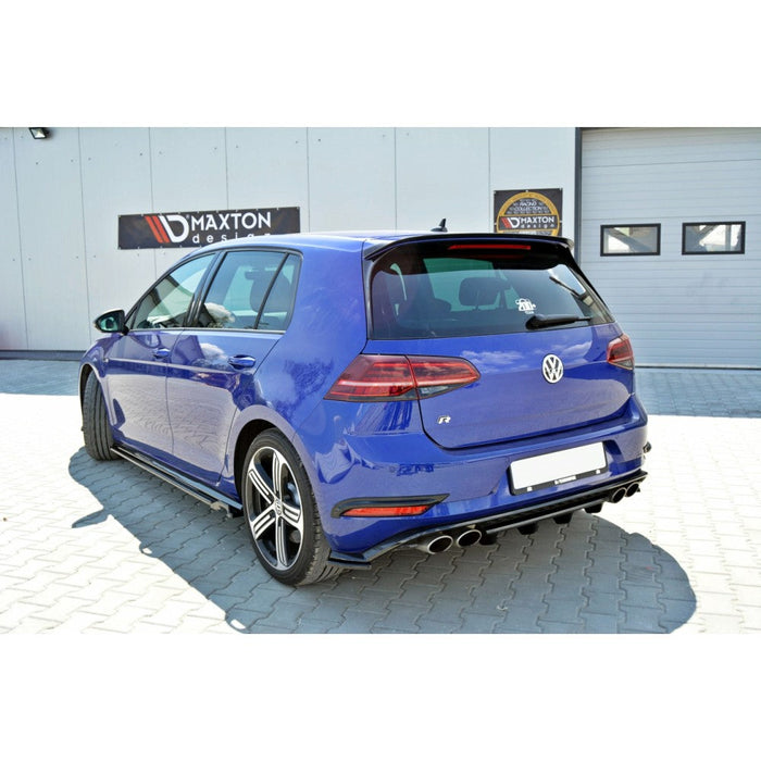 Maxton Design - Rear Splitter Volkswagen Golf R / R-Line Hatchback Mk7 Facelift