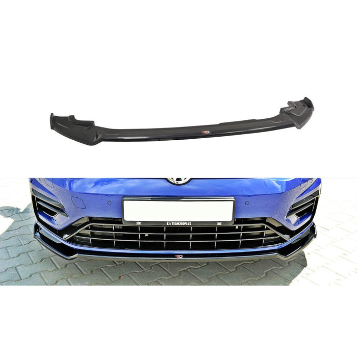Maxton Design - FRONT SPLITTER V.2 VW GOLF 7 R / R-LINE FACELIFT