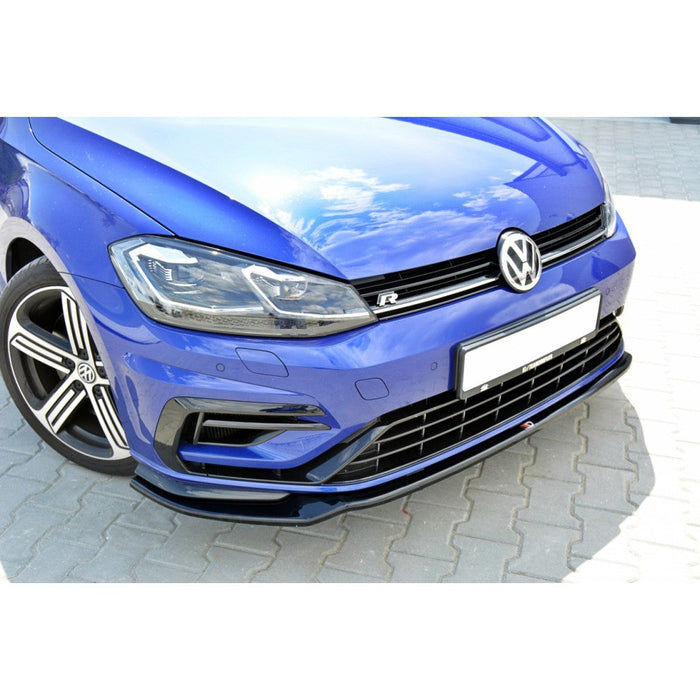 Maxton Design - FRONT SPLITTER V.3 VW GOLF 7 R / R-LINE FACELIFT