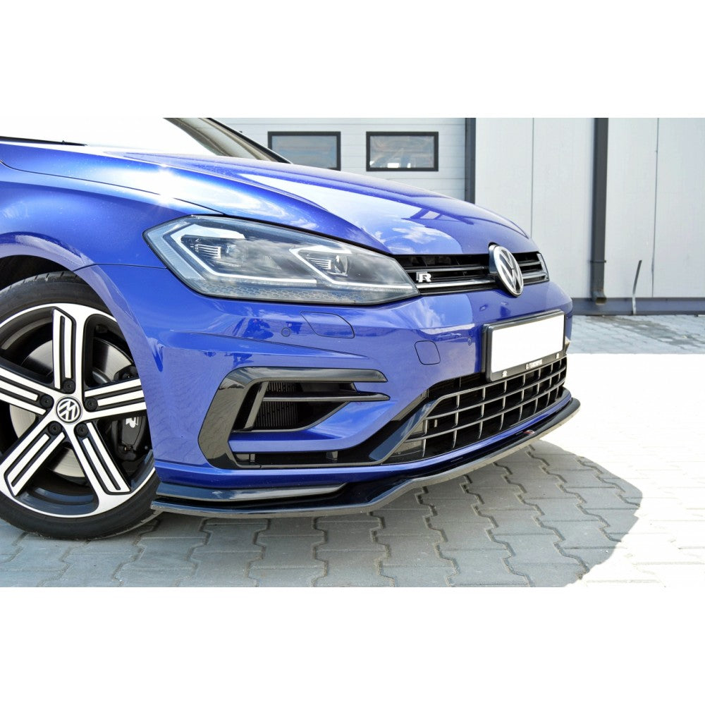 Maxton Design - FRONT SPLITTER V.3 VW GOLF 7 R / R-LINE FACELIFT – VUDU ...