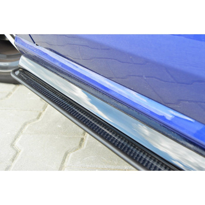 Maxton Design - RACING SIDE SKIRTS DIFFUSERS VW GOLF 7 R / R-LINE FACELIFT