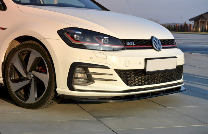 Maxton Design - Front Splitter V.1 Volkswagen Golf GTI / GTD Mk7 Facelift