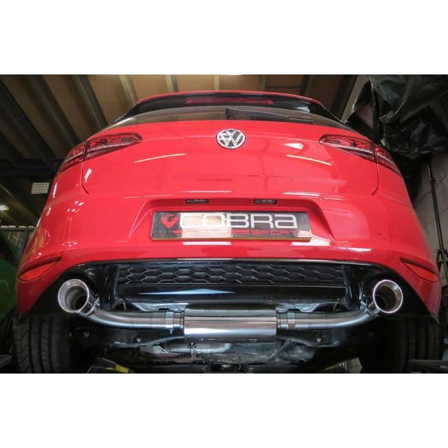Cobra Exhausts - VW Golf GTI (Mk7) 2.0 TSI (5G) (12-17) Turbo Back Performance Exhaust | Car Enhancements UK