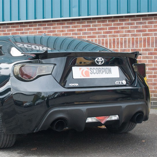 Scorpion Exhausts - Subaru BRZ / TOYOTA GT86 cat-back Exhaust (Multiple Options) - Car Enhancements UK