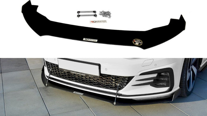 Maxton Design - Front Racing Splitter V.2 Volkswagen Golf GTI / GTD Mk7 Facelift