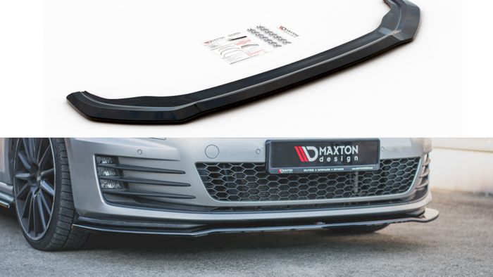 Maxton Design - Front Splitter V.2 Volkswagen Golf GTI / GTD Mk7