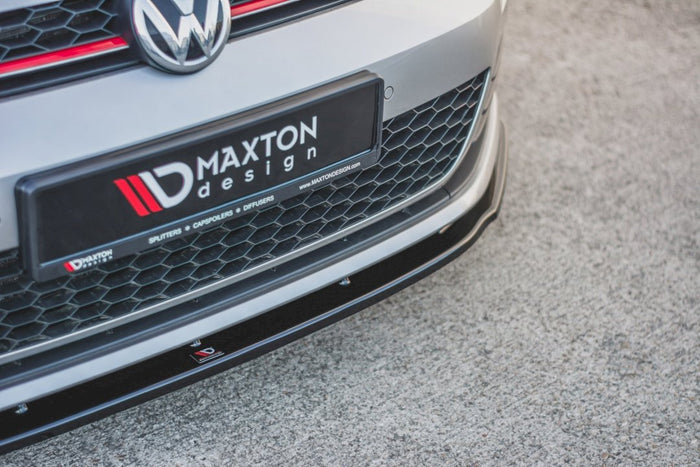 Maxton Design - Front Splitter V.1 Volkswagen Golf GTI / GTD Mk7