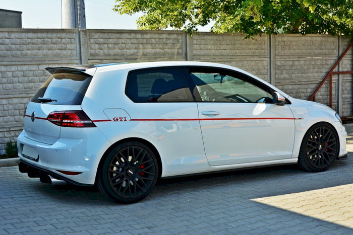 Maxton Design - Rear Diffuser & Rear Side Splitters VW GOLF MK7 Pre Facelift GTI