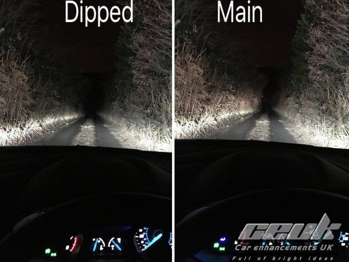 IllumiNite H1 Ice White Main Beam Bulb Upgrade – 6500K Bright White (448 | P14.5s)