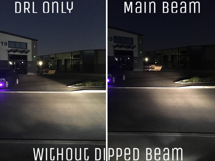 IllumiNite H15 Main Beam / DRL Ice White Halogen Bulb Upgrade – 6500K (715	| PGJ23t-1)