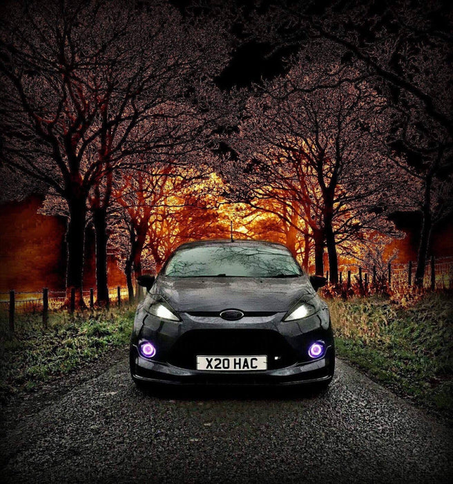 RGB Halo Fog Light Rings – 70mm/60mm App Controlled | CEUK