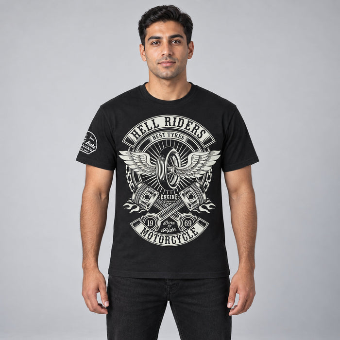 Hell Riders Winged T-Shirt