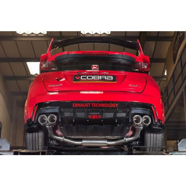 Honda Civic Type R (FK2) Cat Back Performance Exhaust – Cobra Sport