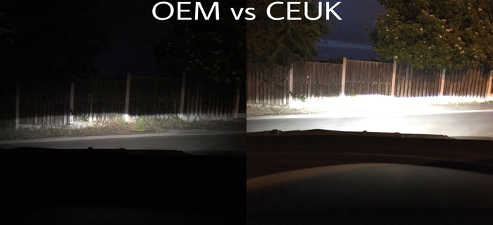 IllumiNite D1S 6000K Xenon Bulb Upgrade | Up to 50% Brighter HID (PK32s-2)