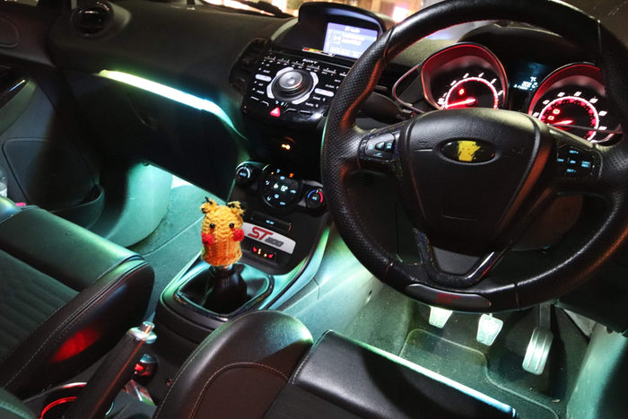 Chaser Edition Bluetooth RGB Footwell Strip Kit – MK4 Focus Interior LED Upgrade