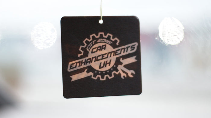 Official CEUK Workshop Logo Air Freshener – Long Lasting | Random Scent (Bubblegum or Black Cherry)