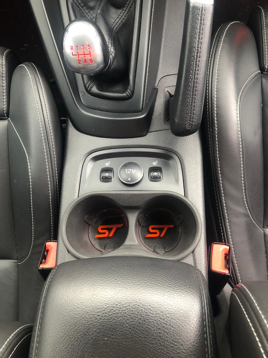 MK3 Focus Cup Holder Insert (Pre-Facelift) | ST/ST-Line Logo | CEUK