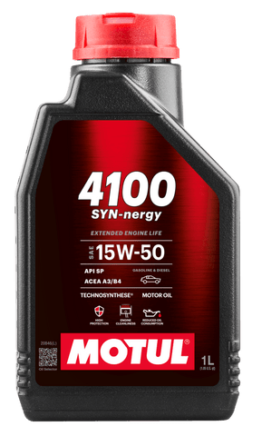 Motul 4100 SYN-nergy 15W-50 Engine Oil