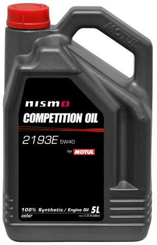 Motul NISMO COMPETITION OIL 2193E 5W-40 Engine Oil