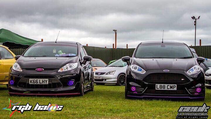 RGB Halo Fog Light Rings – 70mm/60mm App Controlled | CEUK