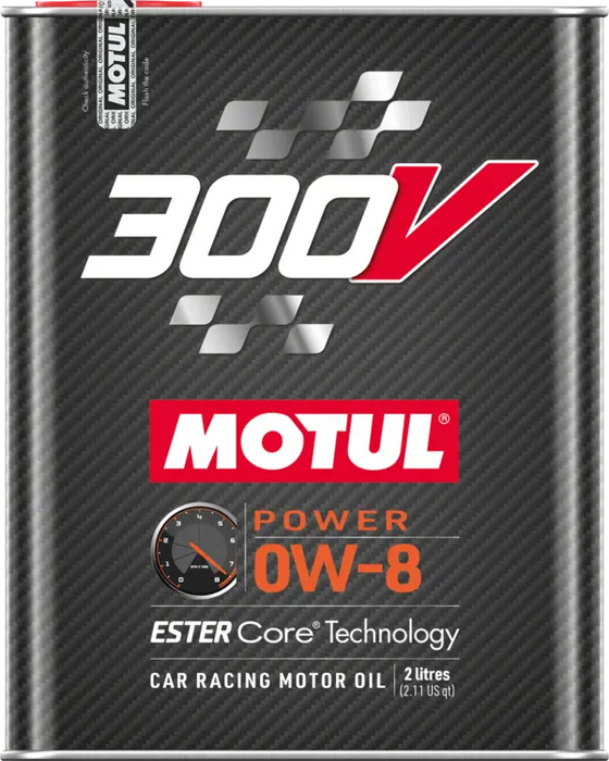 Motul 300V POWER 0W-8 (METAL TIN) Engine Oil