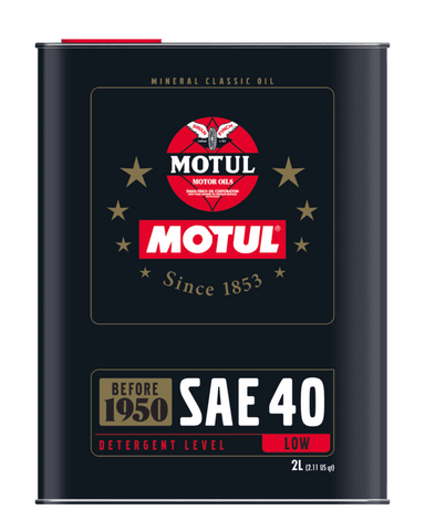 Motul CLASSIC SAE 40 Lubricant