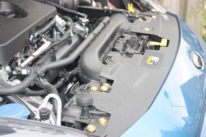 Fiesta MK8 & MK8.5 Engine Bay Dress-Up Kit | Anodized Washers & Stainless Screws | CEUK