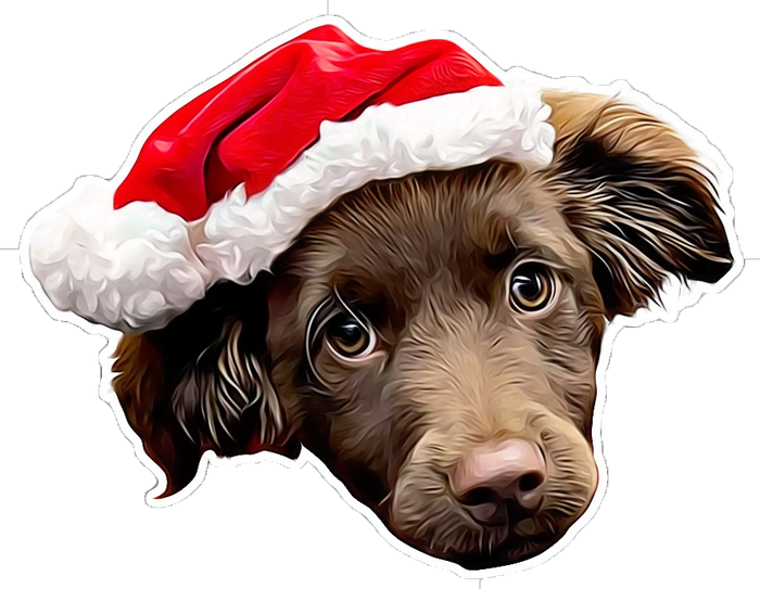 Festive Fudge Dog Air Freshener – Christmas Edition | CEUK