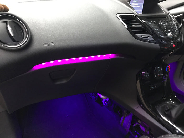 Enhanced Glove Box LED Strip for MK7 / MK7.5 Fiesta | Plug & Play