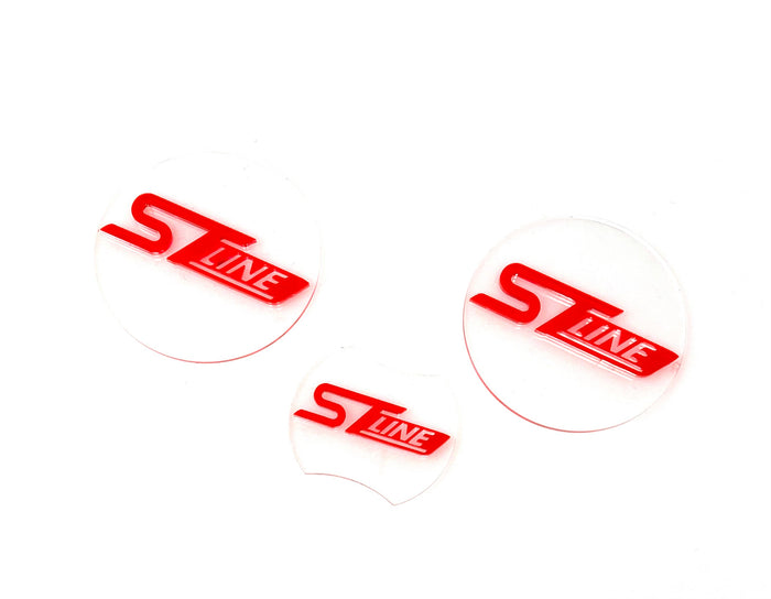MK7 Fiesta (PRE FACELIFT) - Cup Holder Inserts With Logo