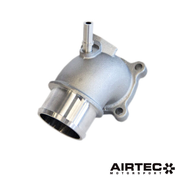 AIRTEC MOTORSPORT ENLARGED CAST THROTTLE BODY ELBOW FOR FOCUS MK4 1.5T | Car Enhancements UK