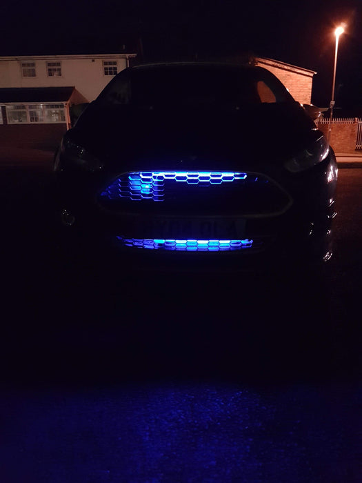 CEUK Chaser Grille LED Light Kit – RGB Bluetooth-Controlled Multi-Colour Strips
