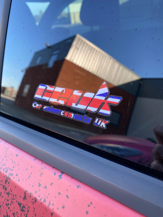 CEUK “Best of British” Union Jack Logo Sticker | Celebrate UK-Made Performance