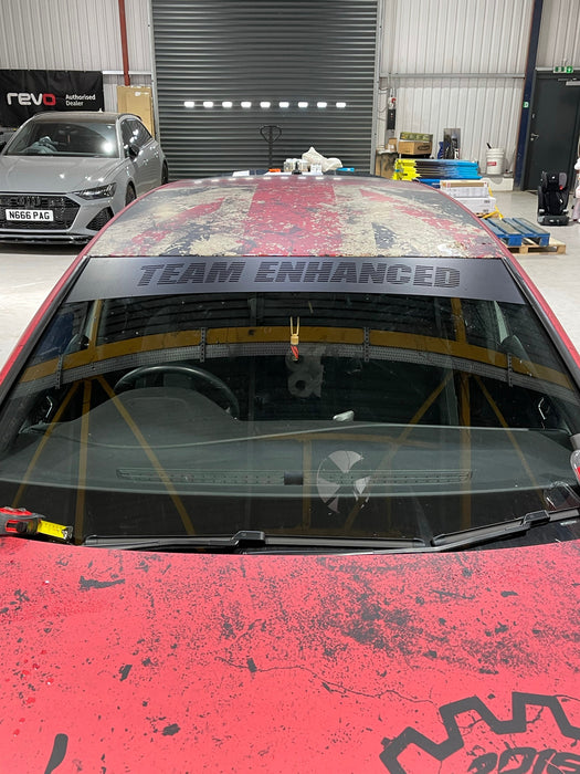 Team Enhanced official Race Design Sun Strip