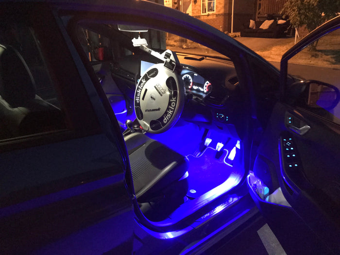 MK8 / MK8.5 Ford Fiesta - Ultra Bright OEM Style Footwell Light Unit Upgrade