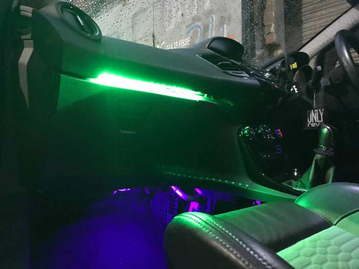 Enhanced Glove Box LED Strip for MK7 / MK7.5 Fiesta | Plug & Play