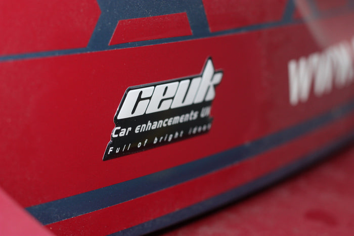 CEUK Official Logo Gel Badge | Resin Emblem Decal | Show Your #Enhanced Style